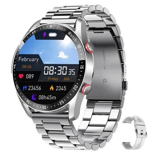 Smartwatch Heart Rate & Blood Pressure Water-Resistant