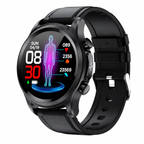 Smartwatch Heart Rate & Glucose Tracking Black
