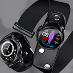 Smartwatch Heart Rate & Glucose Tracking Black
