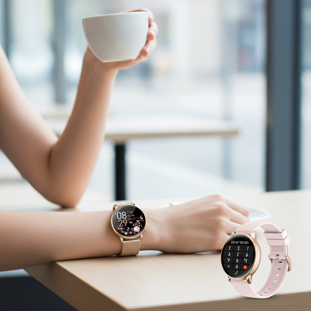 Smartwatch Heart Rate Sleep & Activity Tracking Bluetooth