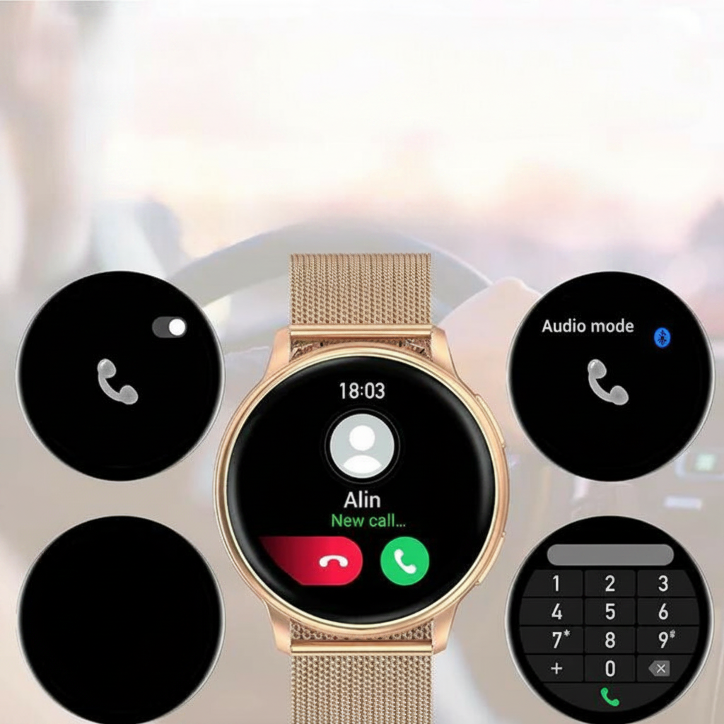 Smartwatch Heart Rate Sleep & Activity Tracking Bluetooth