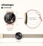 Smartwatch Heart Rate & SpO2 Monitor Calls & Bluetooth