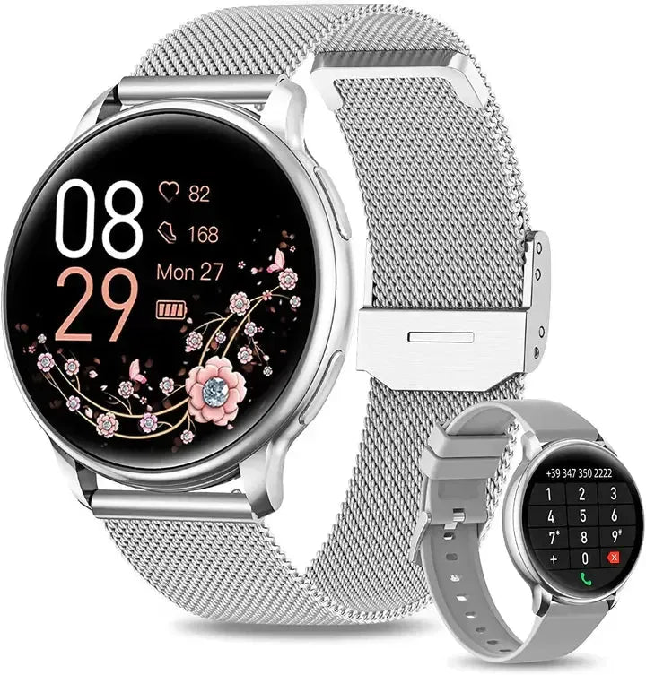 Smartwatch Heart Rate & SpO2 Monitor Calls & Bluetooth