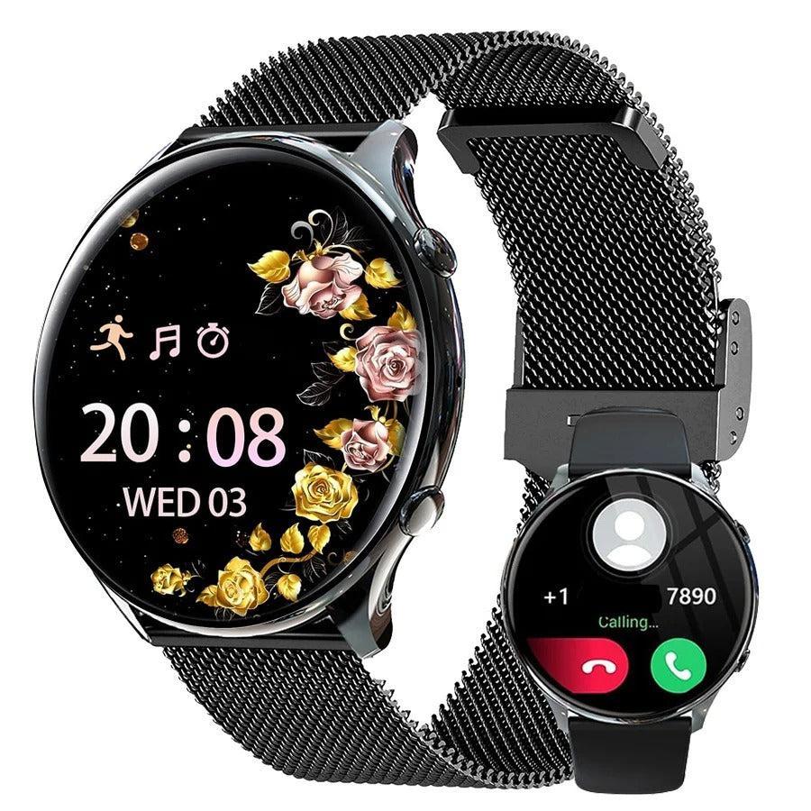 Smartwatch Heart Rate & SpO2 Monitor Calls & Bluetooth