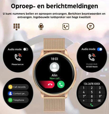 Smartwatch Heart Rate & SpO2 Monitor Calls & Bluetooth