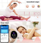 Smartwatch Heart Rate & SpO2 Monitor Calls & Bluetooth