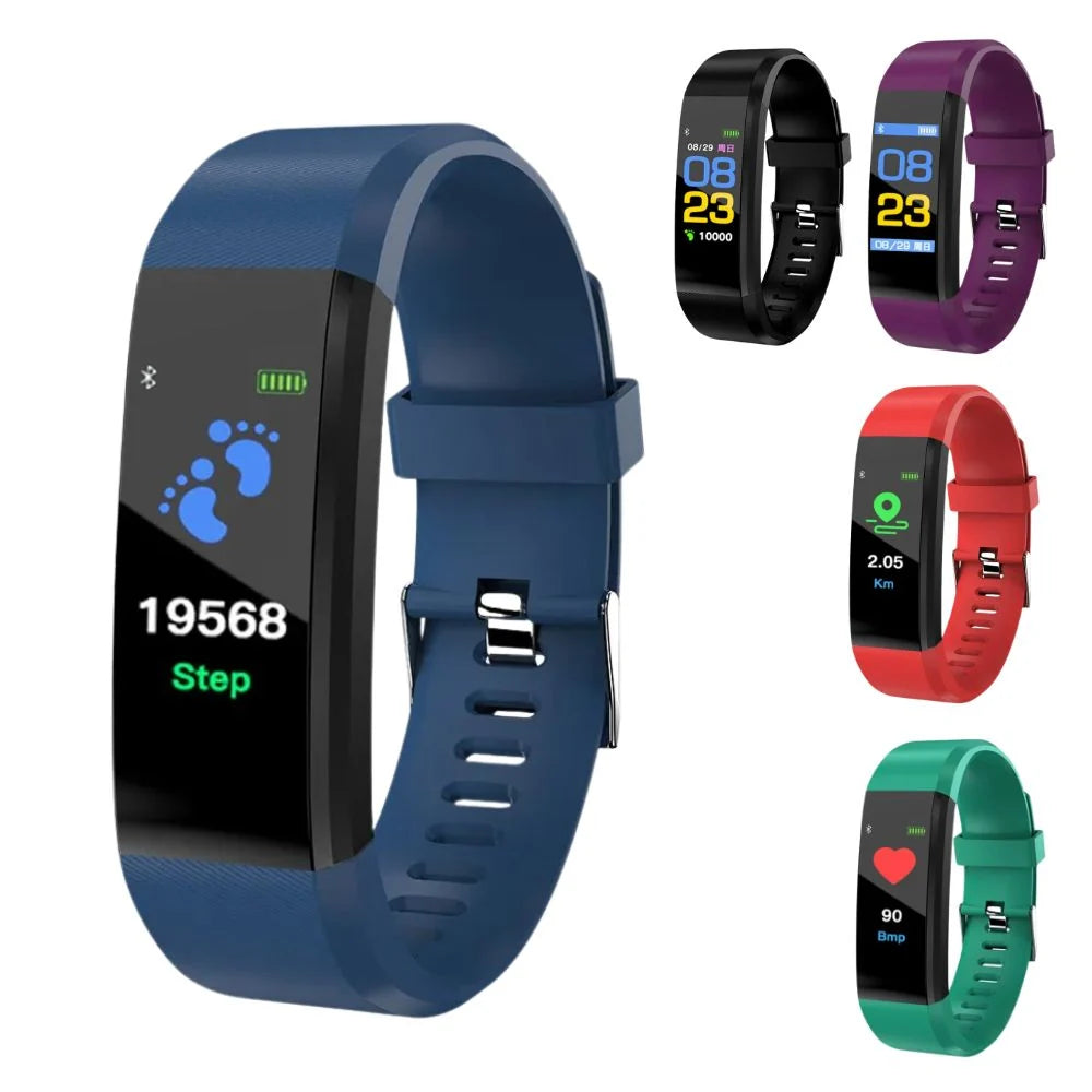 Smartwatch Large Clear Display Health Monitor & Fitness Tracker