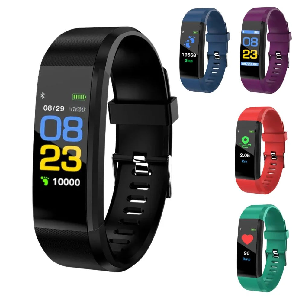 Smartwatch Large Clear Display Health Monitor & Fitness Tracker