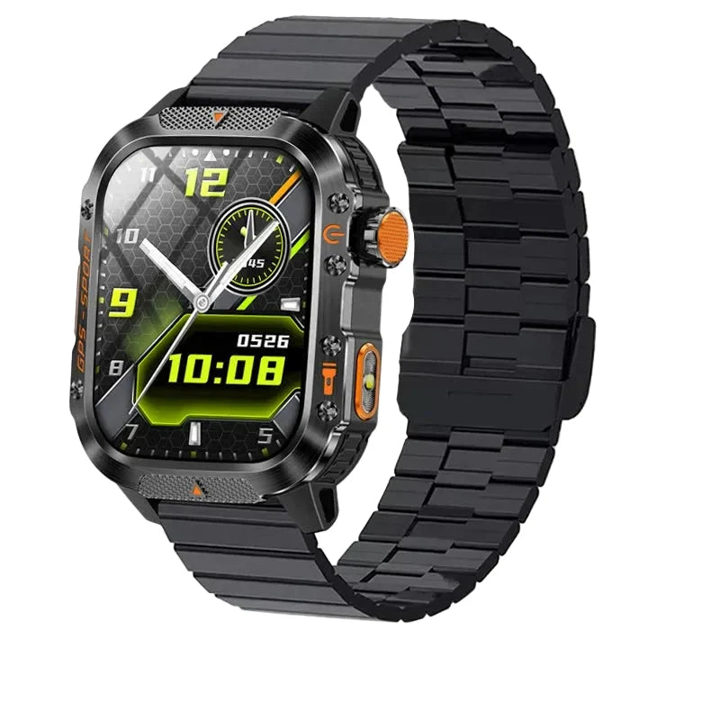 Smartwatch Multi-Satellite GPS Health Monitoring 30-Day Battery