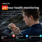 Smartwatch Multi-Satellite GPS Health Monitoring 30-Day Battery