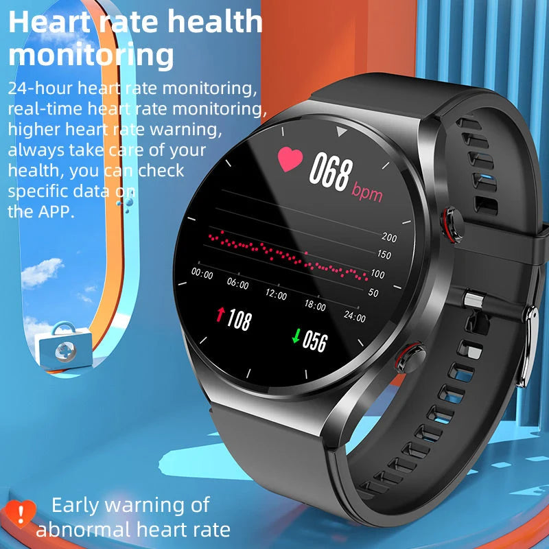 Smartwatch Non-Invasive Glucose ECG & Blood Pressure