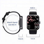 Smartwatch Non-Invasive Glucose Monitor 7-Day Battery