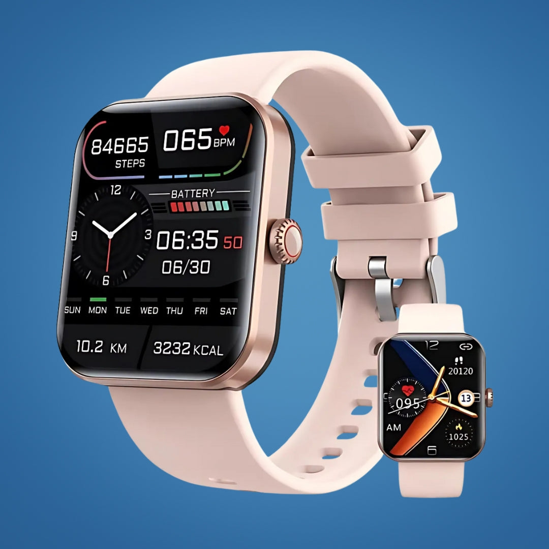 Smartwatch Non-Invasive Glucose Monitor 7-Day Battery