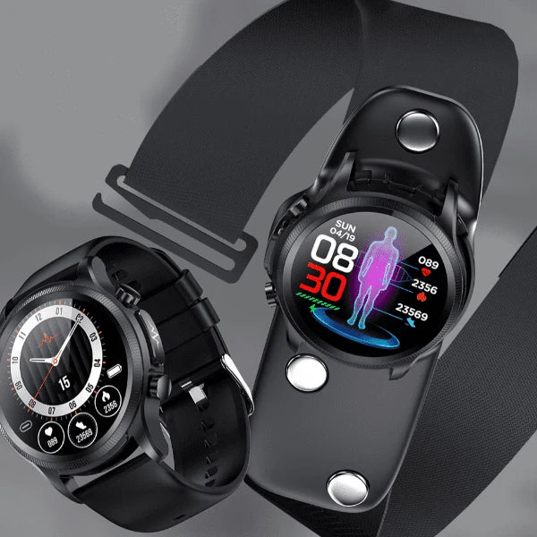 Smartwatch Non-Invasive Glucose Monitor & Continuous Heart Rate
