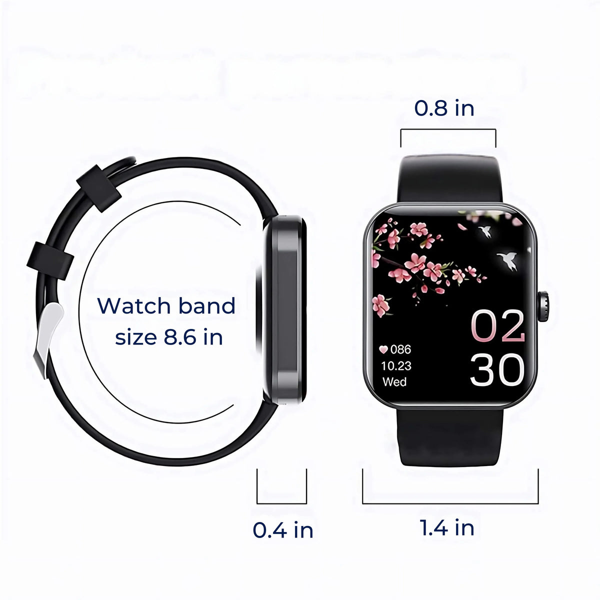 Smartwatch Non-Invasive Glucose Monitor Real-Time Alerts