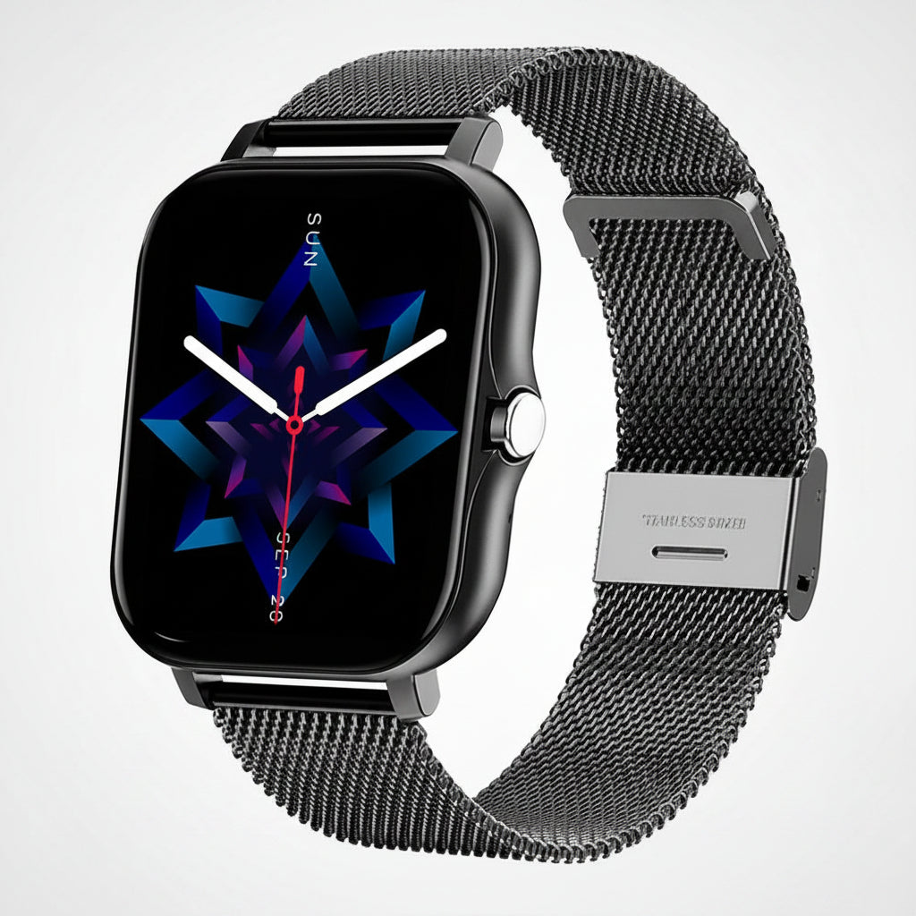 Smartwatch Touchscreen Heart Rate & Sleep Tracking