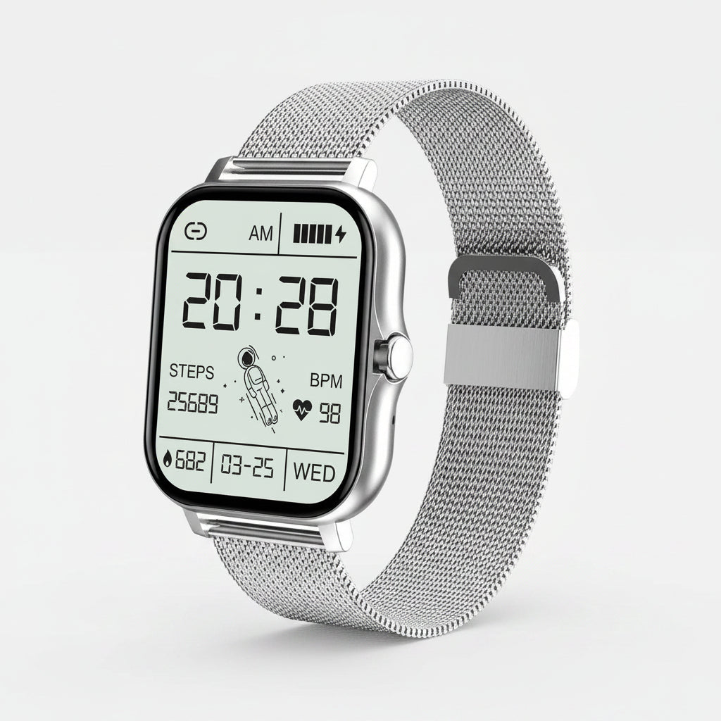 Smartwatch Touchscreen Heart Rate & Sleep Tracking