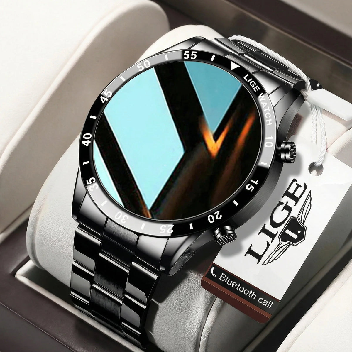 Smartwatch Touchscreen Notifications Adjustable Wristband