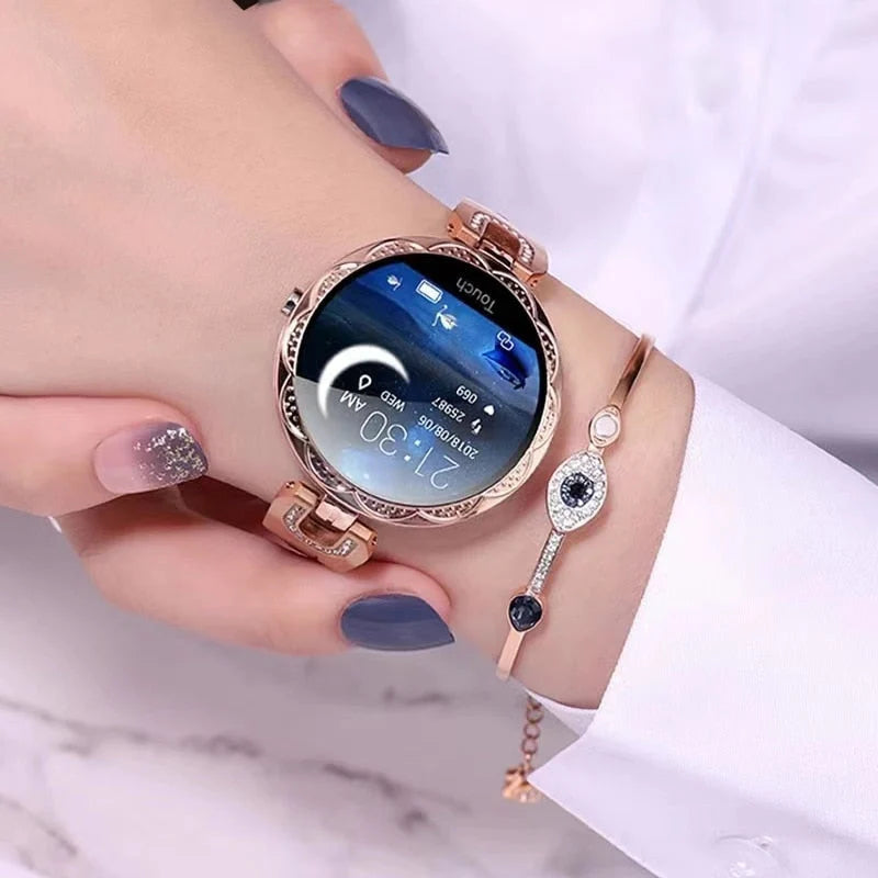 Smartwatch Waterproof Stainless Steel 24/7 Health Tracker
