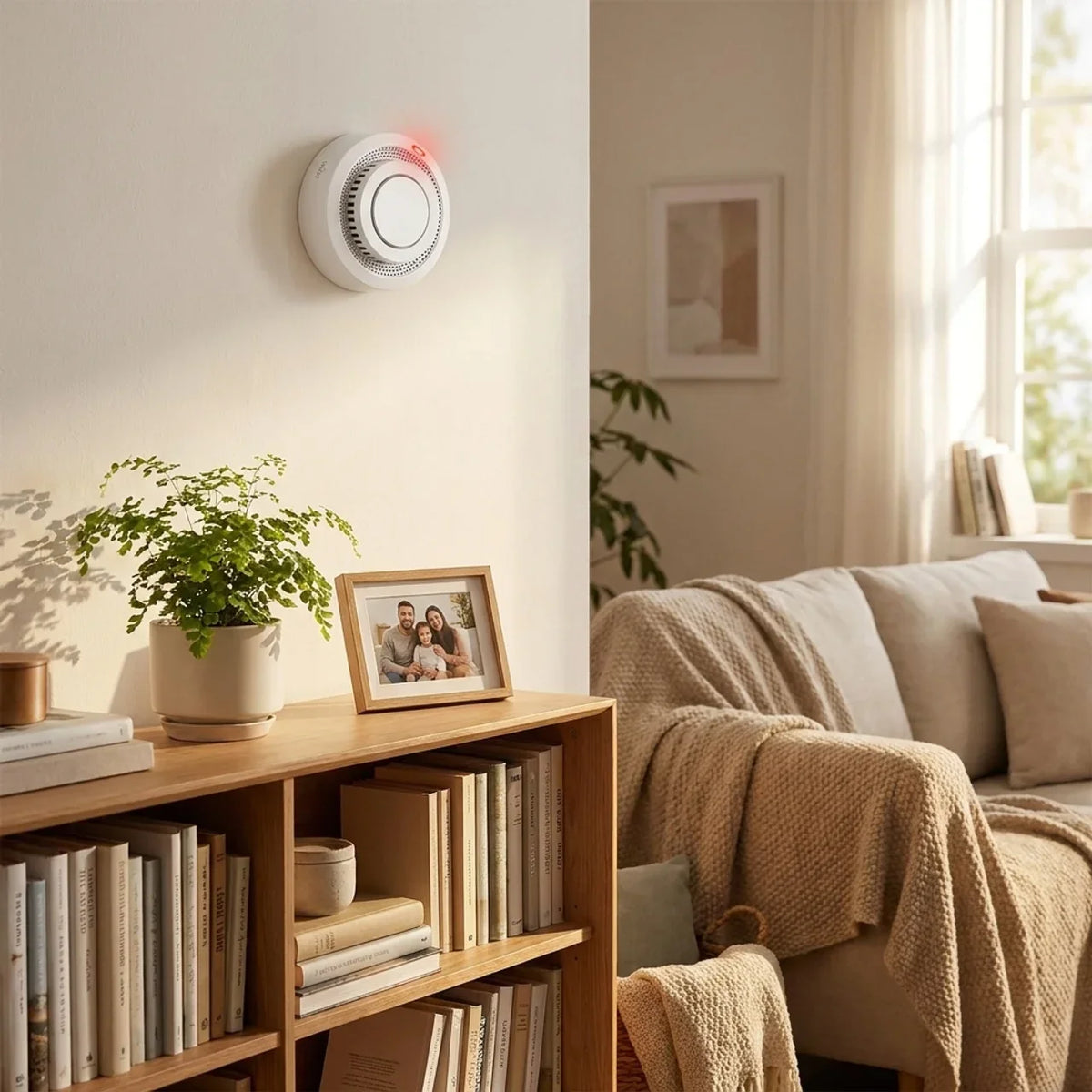 Smoke & Heat Detector WiFi & Bluetooth