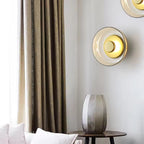 Smoked Glass Integrated LED Flush Mount Ceiling Light