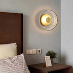 Smoked Glass Integrated LED Flush Mount Ceiling Light