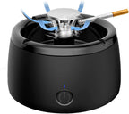 Smokeless Ashtray Triple-Layer Filtration USB-Powered Fan