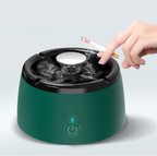 Smokeless Ashtray Triple-Layer Filtration USB-Powered Fan