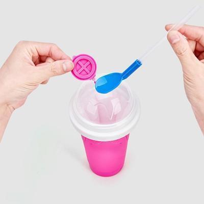 Smoothie Cups Double Silicone Quick Freeze Kid Friendly