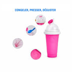 Smoothie Cups Double Silicone Quick Freeze Kid Friendly