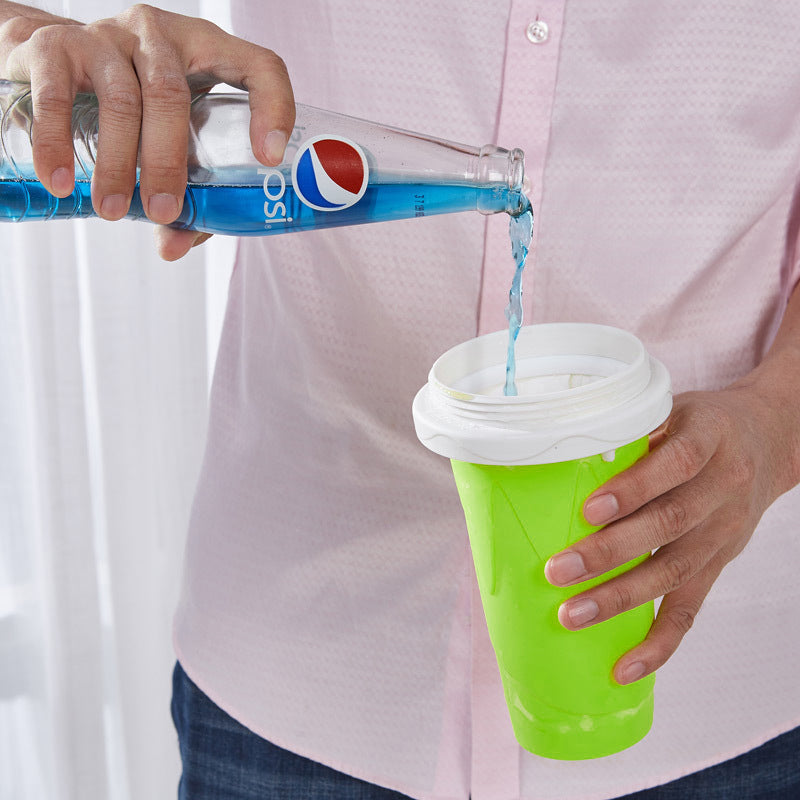 Smoothie Cups Double Silicone Quick Freeze Kid Friendly