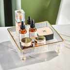 Snack Serving Tray 4 Or 6 Compartments Sturdy Plastic