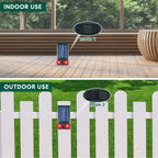 Snake & Rodent Repeller Solar Powered Adjustable Ultrasonic Motion-Activated
