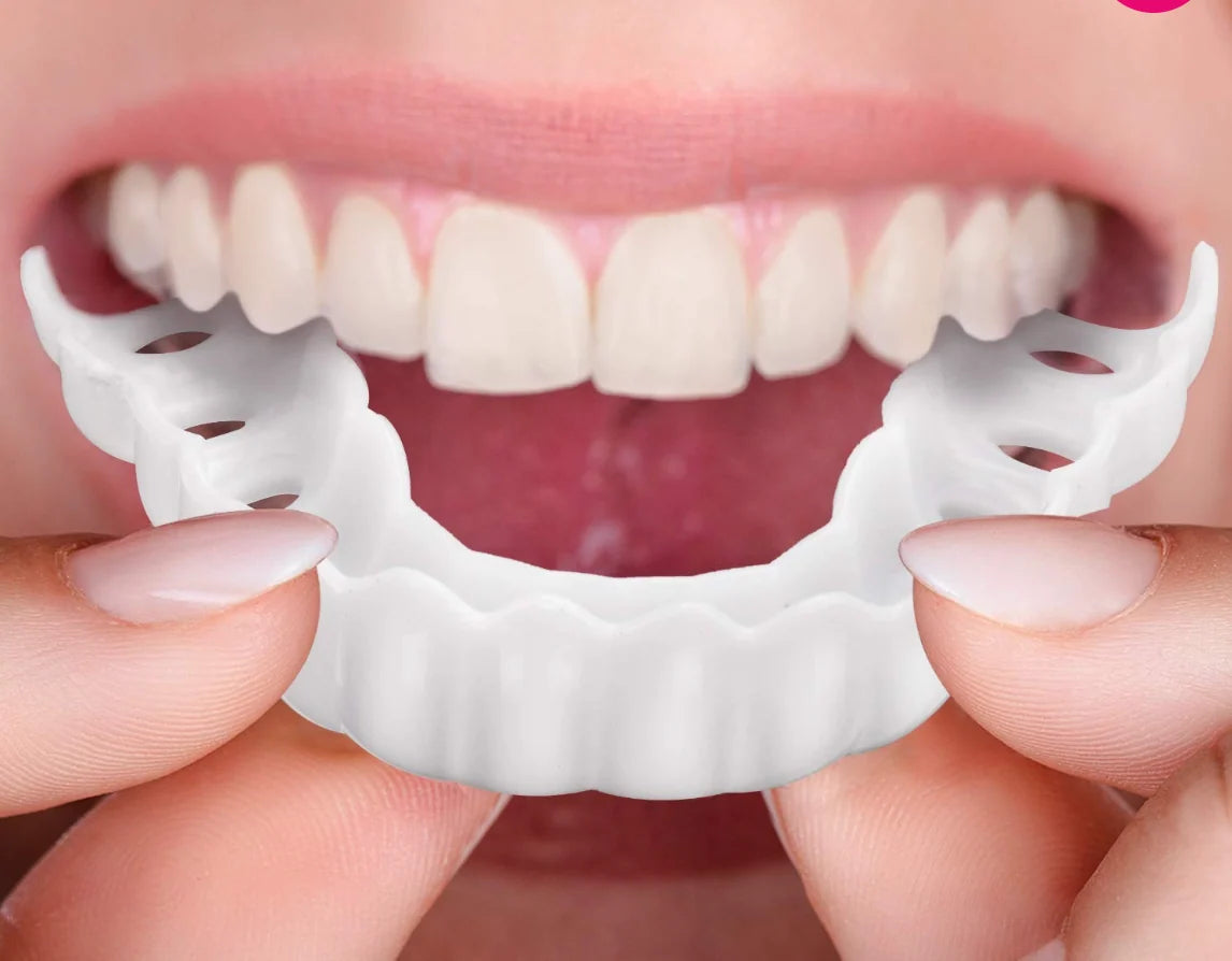 Snap-On Dentures Flexible Fit No Adhesive