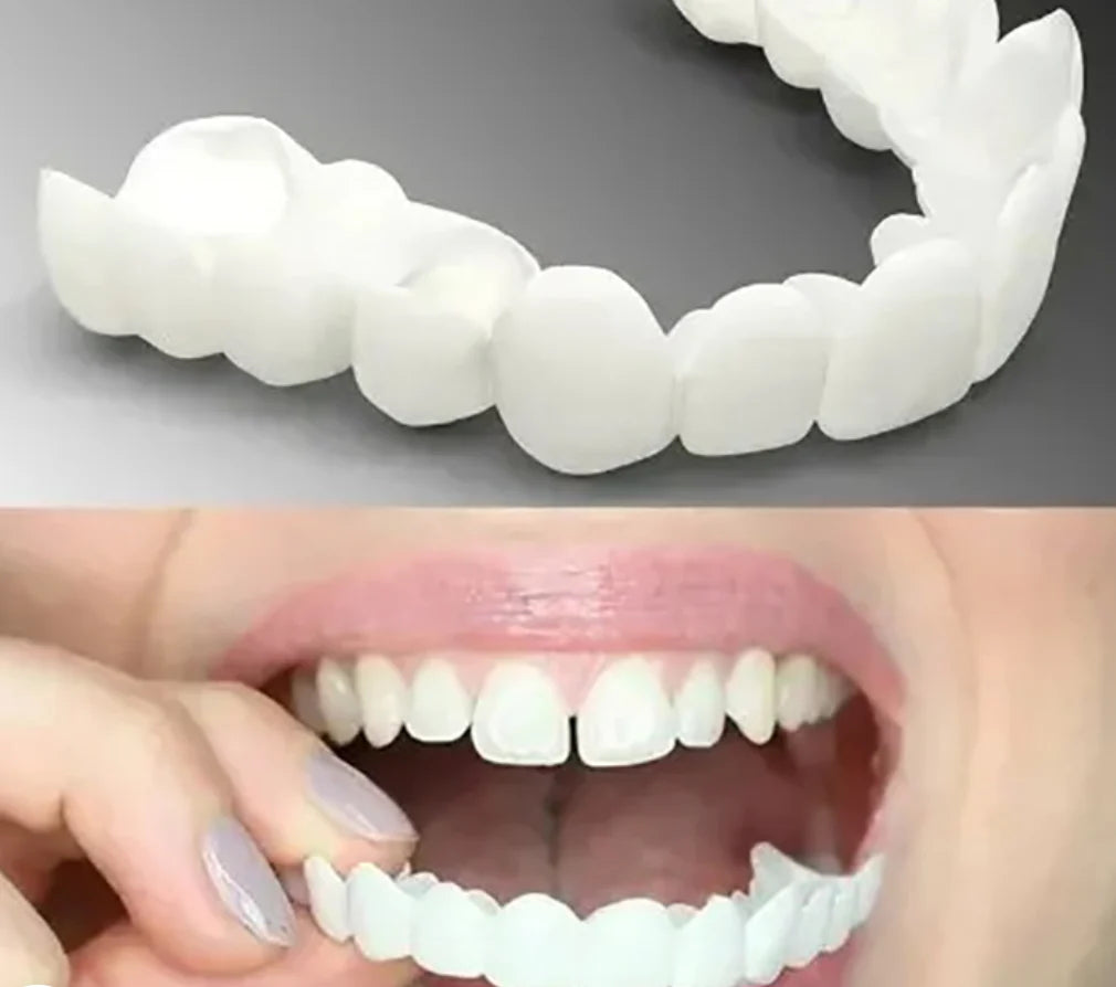 Snap-On Dentures Flexible Fit No Adhesive
