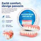 Snap-On Veneers Silicone-Lined Moldable Upper & Lower Set