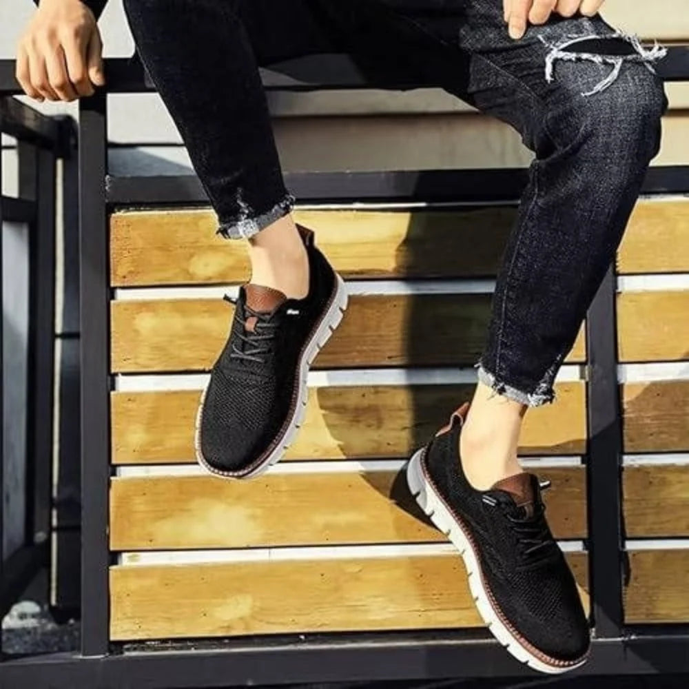 Sneakers Breathable Wide Fit Non-Slip Sole