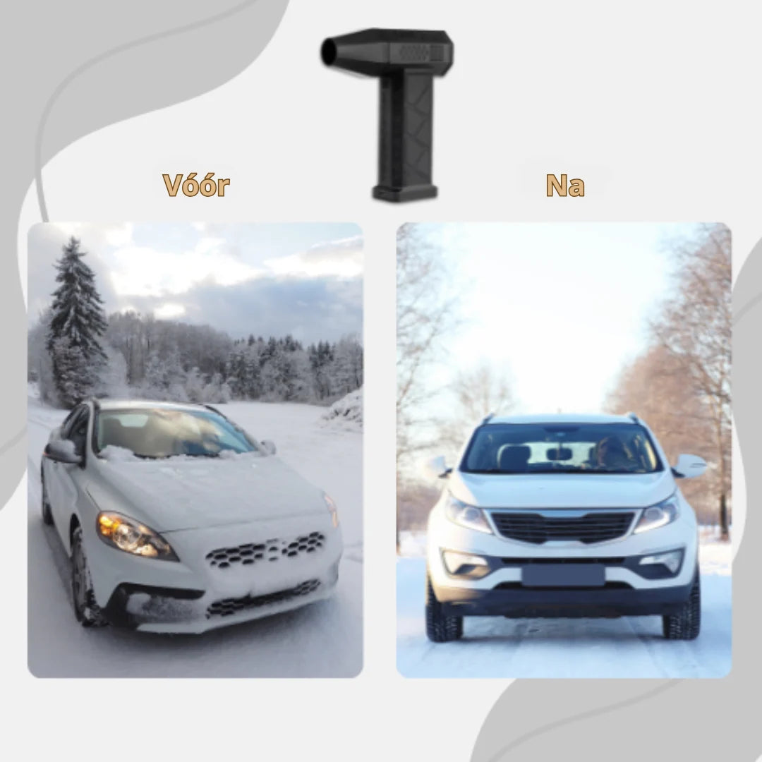 Snow Brush Turbo USB Rechargeable Paint-Safe