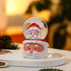 Snow Globe Festive Santa & Christmas Tree Tabletop