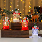 Snow Globe LED Illuminated Battery Powered Holiday Figurine
