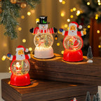 Snow Globe LED Illuminated Battery Powered Holiday Figurine