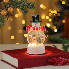 Snow Globe LED Illuminated Battery Powered Holiday Figurine