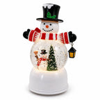 Snow Globe Santa Figurine LED Light