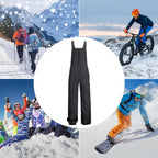 Snowboarding Bibs Waterproof & Windproof Insulated Lining