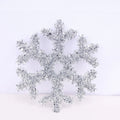Snowflake Ornament Shimmering Metallic Lightweight & Durable