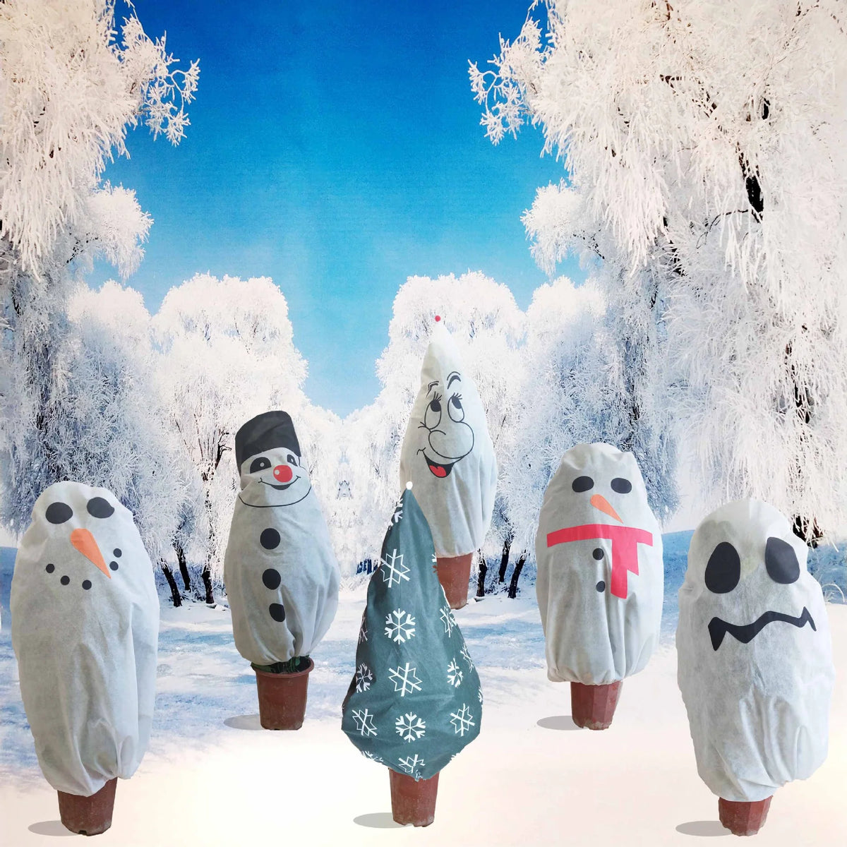 Snowman Decoration Weatherproof Compact Indoor & Outdoor