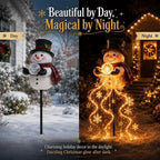 Snowman Figure LED-Illuminated Weatherproof Indoor & Outdoor