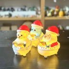 Snowman Figurine Bright White Battery Free