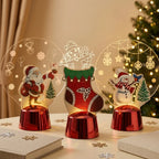 Snowman Ornament Acrylic Compact Tabletop