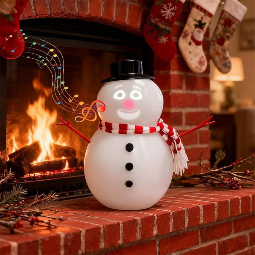 Snowman Projector Animated Face USB Powered